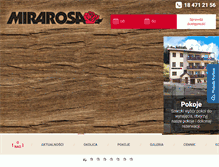 Tablet Screenshot of mirarosa-krynica.pl